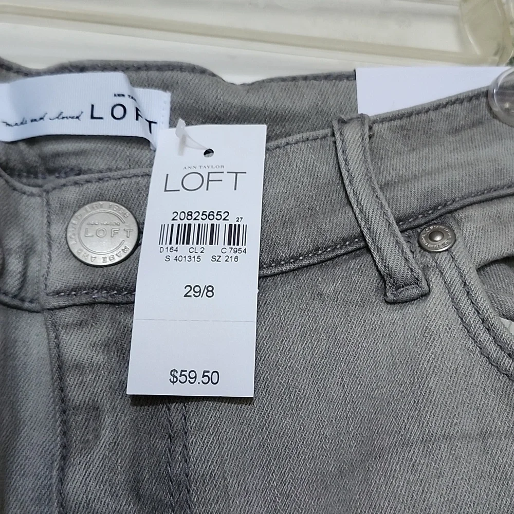 Loft Women's Kick Crop Jeans - Picture 2 of 3